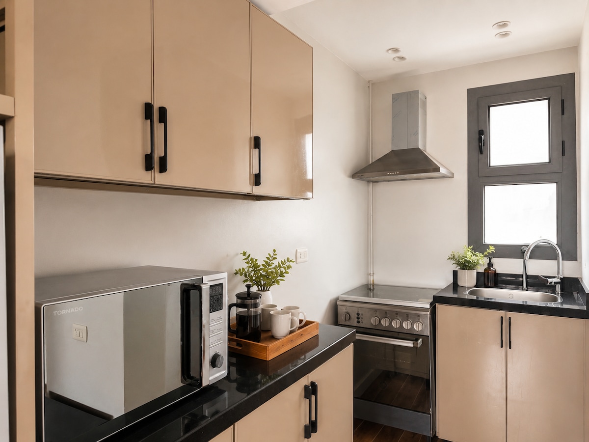 Private Downtown Apartment with Lounge & Rooftop