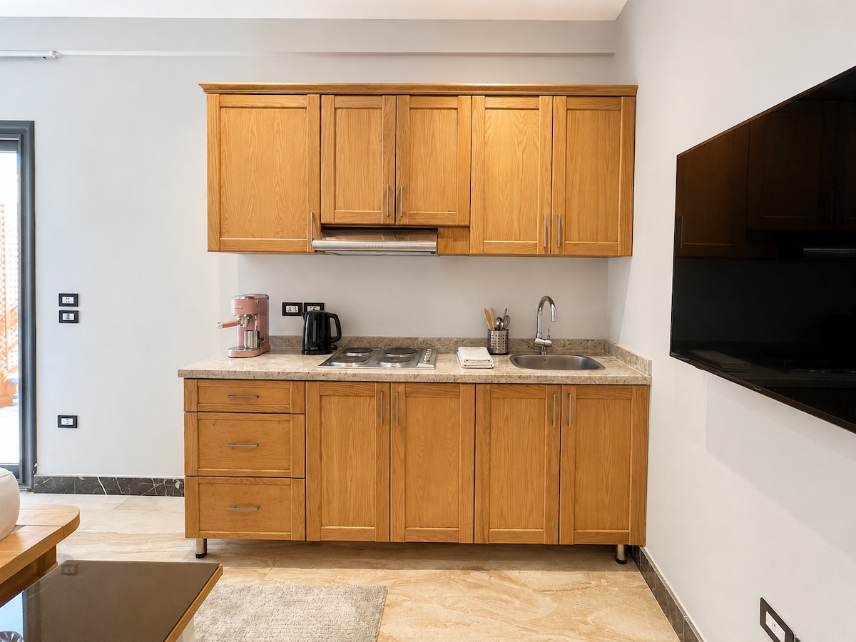 Living Room · Kitchen